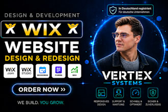 wix website redesign wix website design wix business website wix studio website
