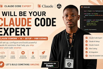 be your claude code expert claude cowork ai claude setup vibe coding specialist