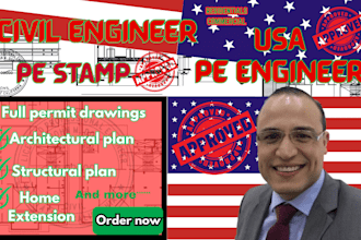 license architect civil structural engineer USA stamp california,north carolina