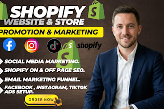 do shopify store marketing and promotion to boost traffic sales and growth