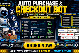 auto buying bot auto purchase bot shopping bot walmart bot target bot amazon bot