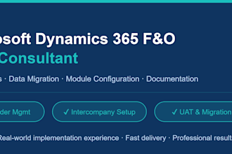 provide microsoft dynamics 365 fo consulting uat scripts for scm and awm