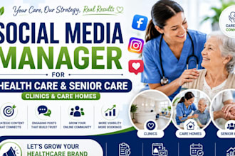 social media manager for healthcare agency healthcare posts