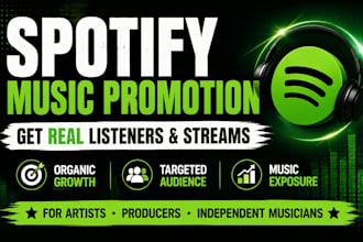 promote your song and increase spotify exposure