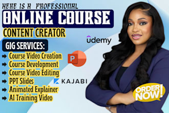do video for online course, training video, educational course content