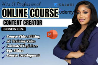 do video for online course, training video, educational course content