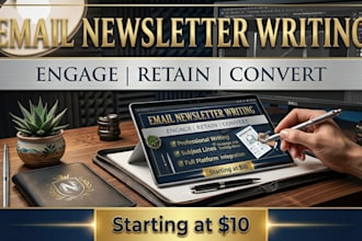write engaging email newsletters that grow your audience and drive sales