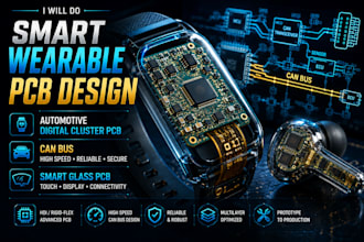 do professional wearable pcb design and automotive electronics