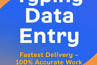do urdu english typing, PDF to word and data entry