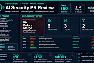 perform ai security review on your github pull request