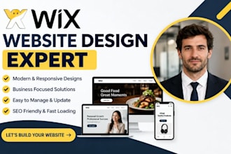 design wix coaching website consultant website wix restaurant website wix store