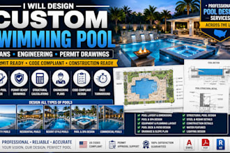 do US swimming pool foundation structural engineering design