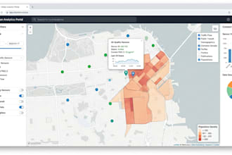 web gis application mapbox leaflet web map spatial data to openstreetmap