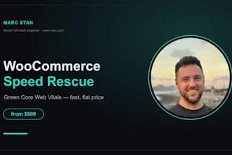improve woocommerce core web vitals speed