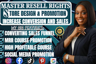 promote your course master resell right digital products and book promotion