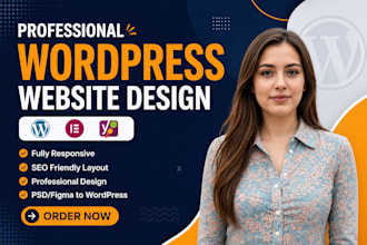 design or redesign wordpress website for coaches and consultant