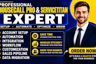 be your housecall pro and servicetitan expert