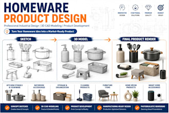 design kitchen utensils, cookware, storage, smart home accessory, furniture item