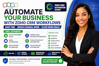 automate your business processes using zoho CRM workflows