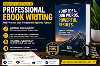 write a professional ebook for your business