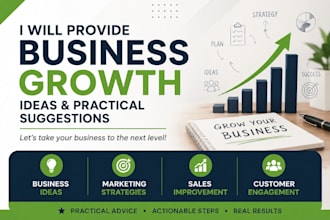 provide business growth suggestions