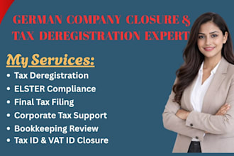 help you close your german company and complete tax deregistration