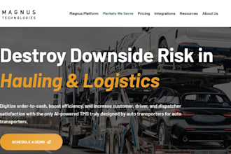 design wix trucking company website wix freight logistics website