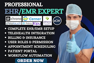 setup drchrono ehr cerner emr eclinicalworks athenaone chirotouch pabau kipu emr