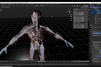 game ready avatar,vcc arkit,vrm xgen fur,rig3d for xsense,animaze,viseme,threejs