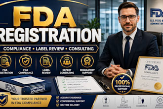 provide fda registration compliance and regulatory consulting service msb linces