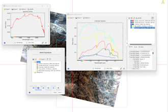 do hyperspectral mineral mapping for gold copper cobalt iron exploration