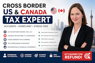 cross border, canada tax, canada company, cra tax filing, corporate tax