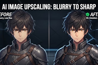 upscale ai images, fix flaws, and remove background