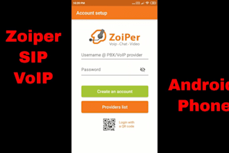 develop mobile apps, voip softphone app, sip calling telecom features