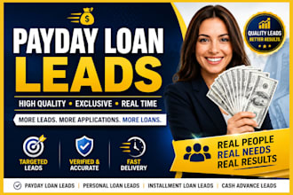 generate payday loan lead setup payday loan ads via facebook payday loan website