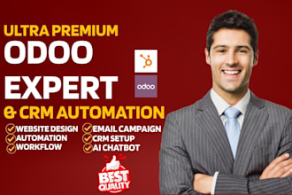 design odoo website odoo ecommerce store setup odoo CRM hubspot sales funnel