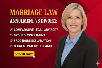 advise on marriage annulment vs divorce legal options