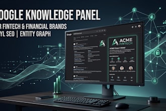 engineer a verified google knowledge panel for fintech brands