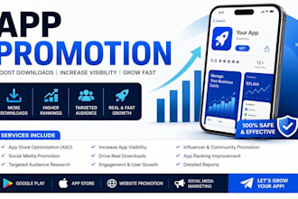 android app promotion, mobile app marketing, game promotion and app install