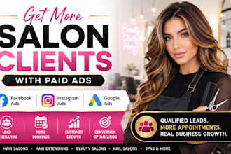 generate hair extension leads beauty salon leads with facebook ads and marketing