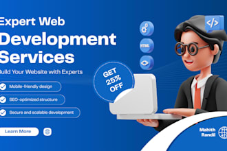 build a custom web application or single page website using react and laravel