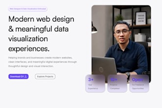 design a responsive wix portfolio website with cms collections
