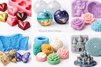 3d silicone mold design 3d printing injection mold plastic mold resin mold stl