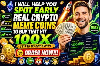 coach to you spot early real crypto meme coin to trade with 100x ROI crypto