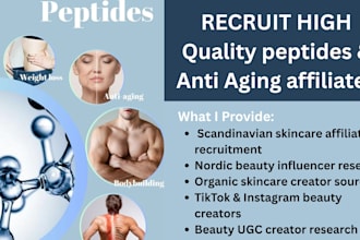 recruit scandinavian organic skincare affiliates for anti aging serum brands