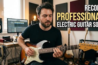 record a professional electric guitar solo