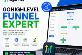 be your gohighlevel sales funnel expert, CRM, and ghl automation expert