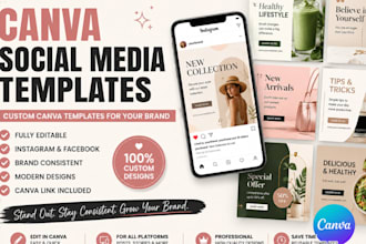 design canva social media templates for instagram and facebook