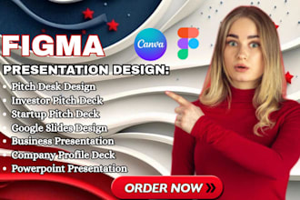 design presentation pitch deck investor deck google slides figma or canva