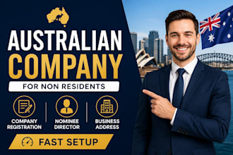 register an australian company for non residents with nominee director